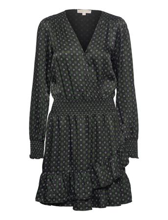 Diamond Fld Smk Dress Patterned Michael Kors