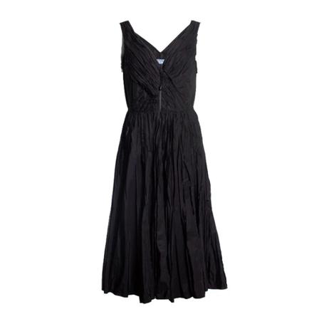 Prada Vintage, Pre-owned Fabricdresses Zwart, Dames, Maat:S,Polyamide