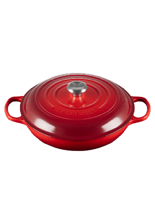 Le Creuset Buffetgryta 30cm Cerise 3,5L Grytor Röd 30 CM