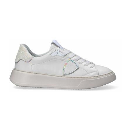 Philippe Model Low Top Sneakers , Wit , Dames , Maat: 37 EU