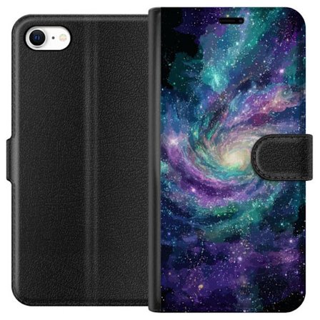 Kompatibelt Lommeboketui til Apple iPhone 6 Dekorativ orientalsk lykt med halvmåne og stjerner i varm gylden nattmiljø