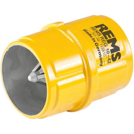 REMS REG 10-42 Putkijyrsin ruostumattomalle teräkselle / sähkösinkitylle / kuparille, Ø10-42 mm, LVI-koneet