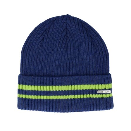 Stetson - Azul cuff Beanie - Beanie Wool-24 Royal Blue Cuff @ Hatstore