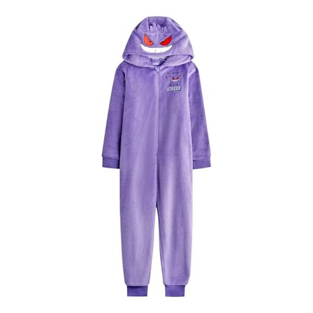 Pokemon Pojkar Gengar Bodysuit 7-8 År Lila