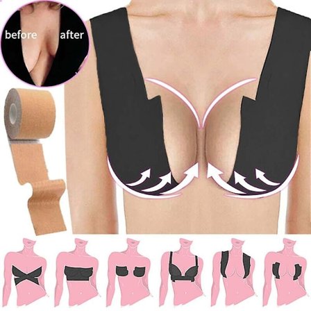 Ladies Boob Tape Nipple Cover Breast Pad Push-up Invisible Sticker