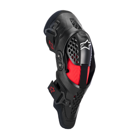 Alpinestars SX-1 Plasma Crossknäskydd Svart/Röd/Cool Grey XXL