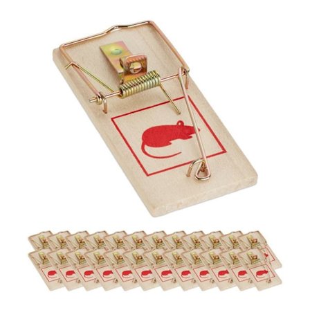 Musfälla Träset om 25 st