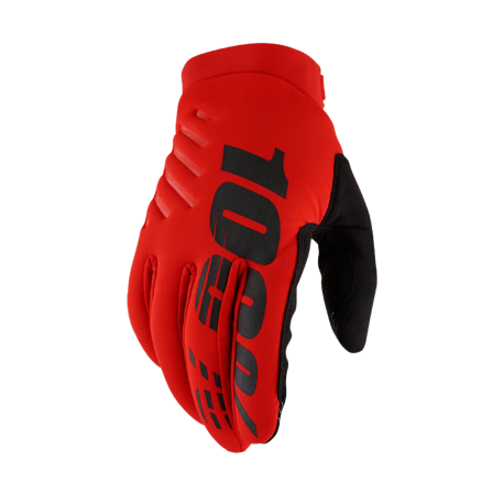 Crosshandschuhe 100% Brisker Rot M