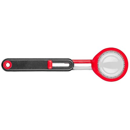 Justerbar Måleskje med Håndtak, Kaffeskje for Kaffe, Protein, Te, Sukker, Melk (