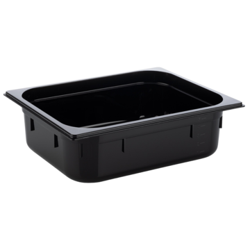 Plastkanti APS Svart GN 1/2