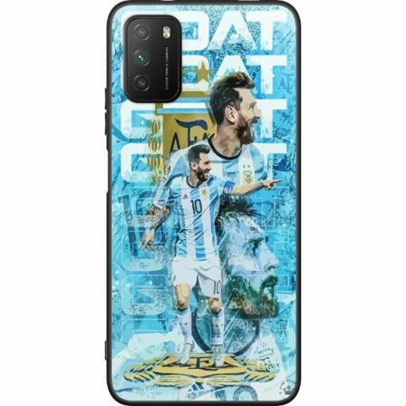 Xiaomi Poco M3 Svart Skal Argentina - Messi