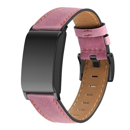 Armbånd for Whoop 4.0, ekte lær for menn og kvinner (Rose Red)