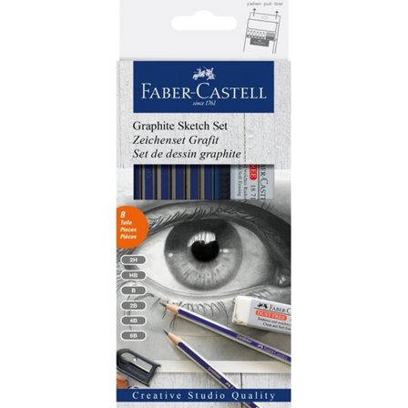 Faber-Castell Goldfaber Drawing Set Graphite