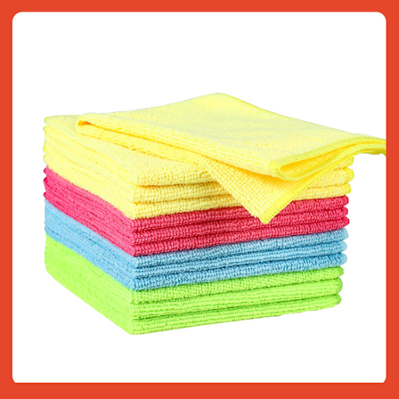 Mikrokuituliina, 12 kpl pakkaus, Koko: 30 x 30 cm