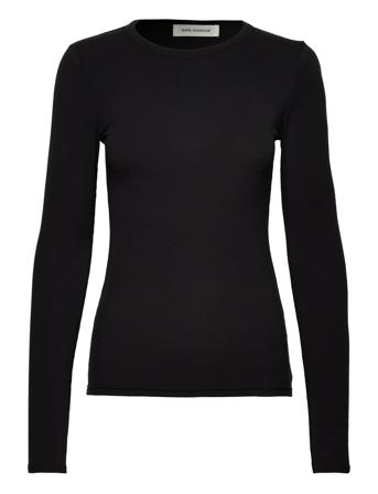 Petriciasw T-Shirt Tops T-shirts & Tops Long-sleeved Black Sofie Schnoor