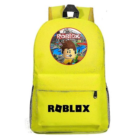 Roblox Rygsæk til Teenagere, Børn, Drenge & Piger - Stilfuld Unisex Skoletaske med Laptoprum, Rejse Skuldertaske
