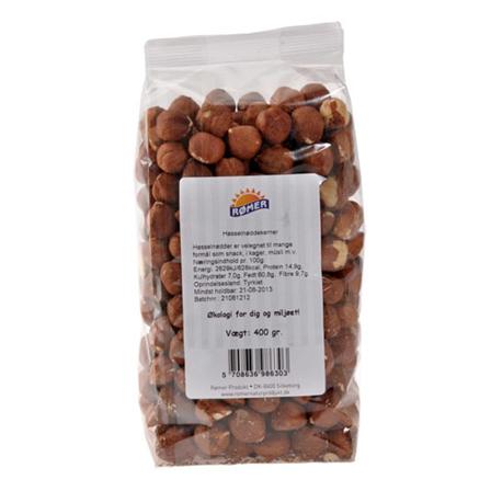 Rømer Hasselnødder Ø 400 g, Helse & Madvarer, Nødder, Hasselnødder