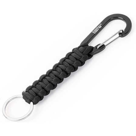 Paracord nøglering Karabiner Personlig Karabiner Hæk D-ring Snøre Nøglering til Motorcykel Bil Camping Vandreture Mænd Kvinder Børn