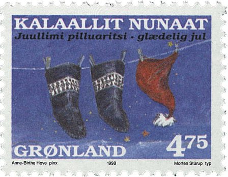 Grønland - Julefrimærke 1998 - AFA 335 - Postfrisk