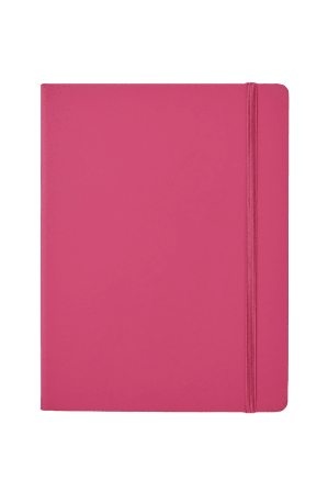 Åhléns Home Linjerad anteckningsbok ROMEO B5 Kontor & papper Rosa ONESIZE