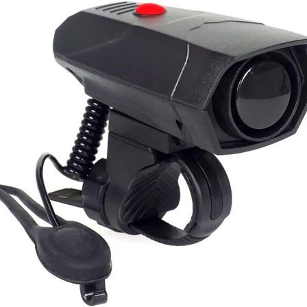 CoolChange Extremt högljudd siren cykelhorn med fem toner för cyklar KLB