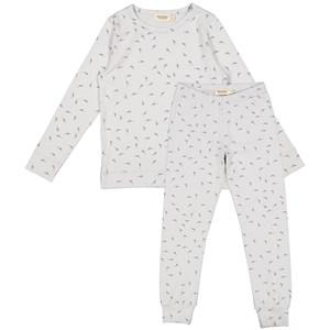Kids - MarMar Copenhagen Printed Pyjamas Dino Baby 140 cm - Nightwear - 140 cm - Grey - Junge