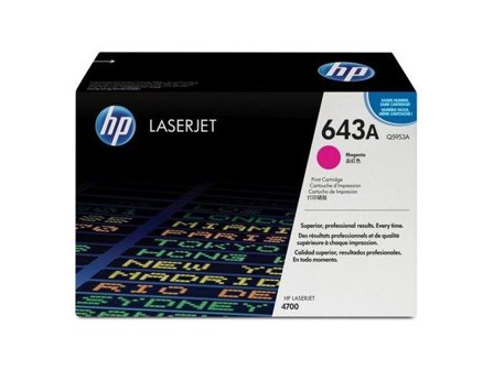 HP 643A - magenta - original - LaserJet - tonerpatron (Q5953A)