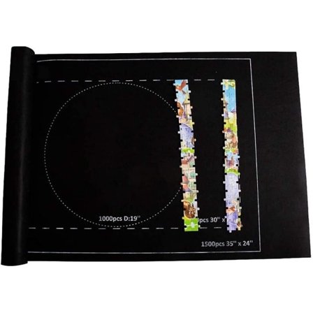 Puslemåtte Puslerulle Puslerulle opbevaringsmåtte til op til 1500 brikker, 46"x26"-Perfet_max