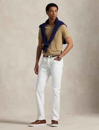 Polo Ralph Lauren 26/1 Jersey-Ssl-Tsh - Beige - XXL