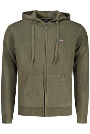 Norway 1963 Cardigan Uomo Verde