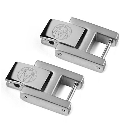 Rallonges de bracelet Roy en acier inoxydable argenté pour hommes - Bracelets en cuir - pour Hommes - Lucleon