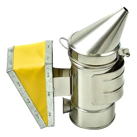 Rustfrit stål biavlsredskaber og udstyr bikube røgpuster med beskyttelse