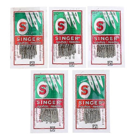 50 X Blandet Størrelse Singer Nåle Symaskinenål Husholdnings Symaskinenål 2045 Hax1 705h