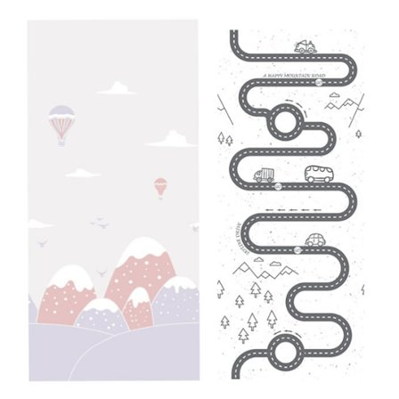 Sammenleggbar babykravlematte i XPE, tykk kravlematte for spedbarn, stue, hjem, skummatte for tidlig læring