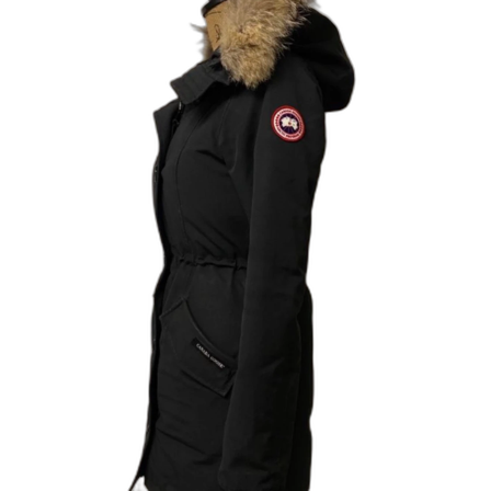 Svart parkajacka från Canada Goose XS