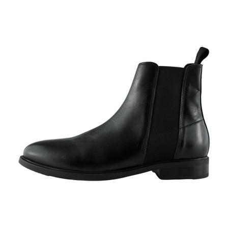 Shoe the Bear Linea chelsea støvle læder - Black Sort, Herre Chelsea boots, Størrelse: 44 EU