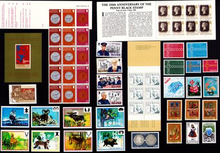 Europæiske lande - Frimærkepakke - Postfrisk