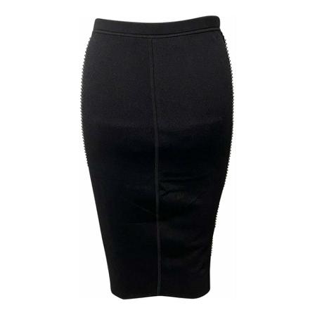 Alexander Wang Studded Knit Pencil Nederdel Sort, Dame
