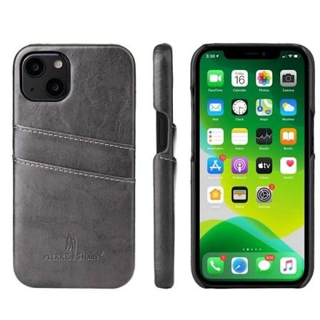 iPhone 15 iskuja vaimentava korttipidike Retro Black