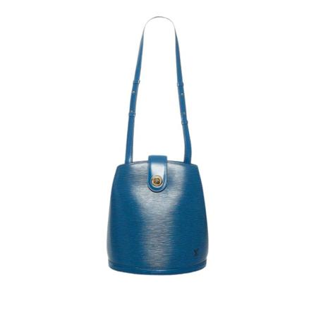 Louis Vuitton Vintage, Epi Cluny Blauw, Dames, Maat:ONE Size