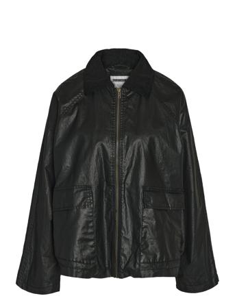 Nmdrake L/S Coated Jacket Black NOISY MAY