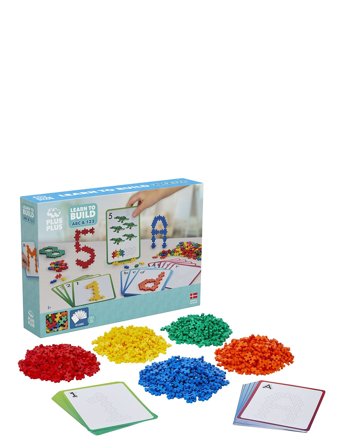 Plus-Plus | Plus-Plus Learn To Build Abc & 123 | ONE SIZE