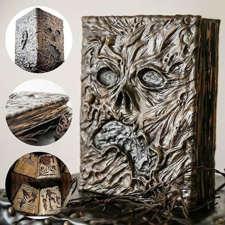 Necronomicon Demon Evil Dead Bog Prop Bog Dekoration Ornament Bog Værktøj
