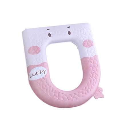 Toalettsits Kudde Tecknad Mönster Förtjockad Mjuk Pad 2024 Komfort NY X0L1