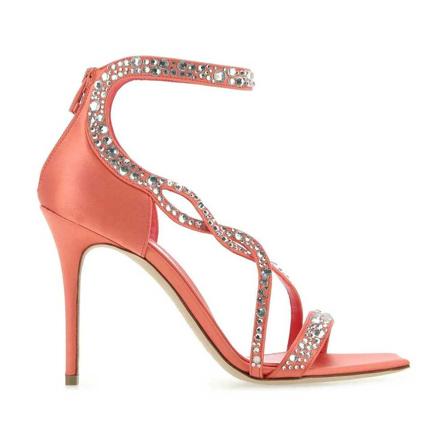 Alexander McQueen High Heel Sandalen , Roze , Dames , Maat: 40 EU