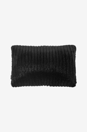 Skinnwille - Pude Grace - Sort - Pyntepuder & pudebetræk - 40X60 - Fra Homeroom