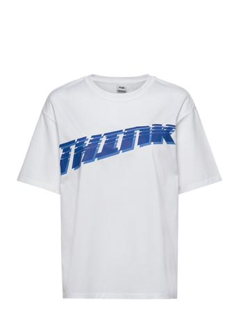 Disa Print Tee White Twist & Tango