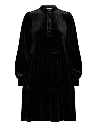 Nuveda Dress Dresses Party Dresses Svart Nümph*Betinget Tilbud