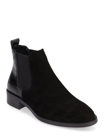 Women Boots Shoes Chelsea Boots Ankle Boots Ankle Boot - Flat Svart Tamaris*Betinget Tilbud