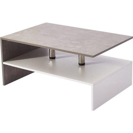 Soffbord Betongutseende - Soffbord - Sidobord - För Vardagsrum -